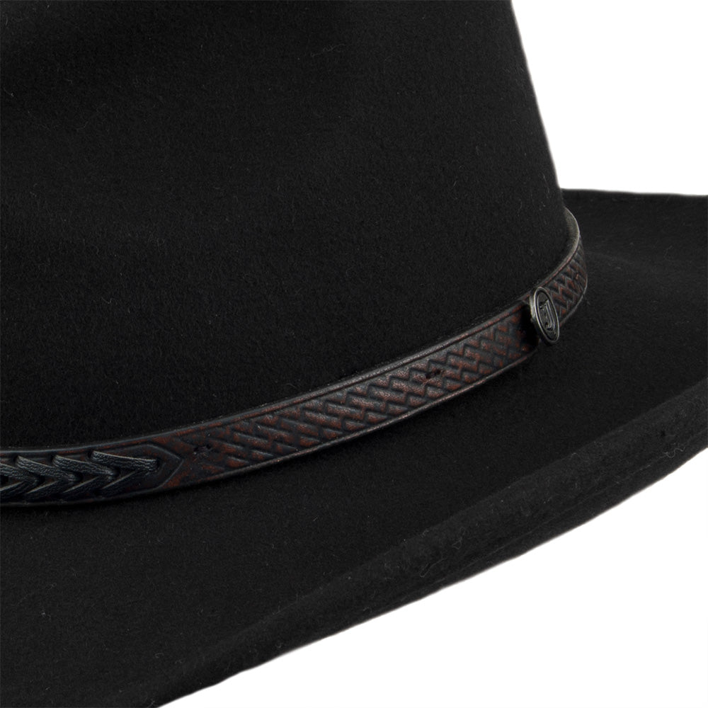 Chapeau de Cowboy Comanche noir JAXON & JAMES