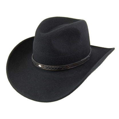 Chapeau de Cowboy Comanche noir JAXON & JAMES