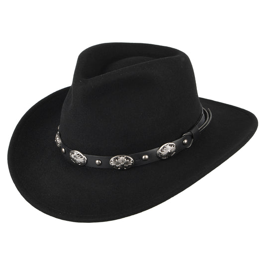 Chapeau de Cowboy Tombstone noir JAXON & JAMES