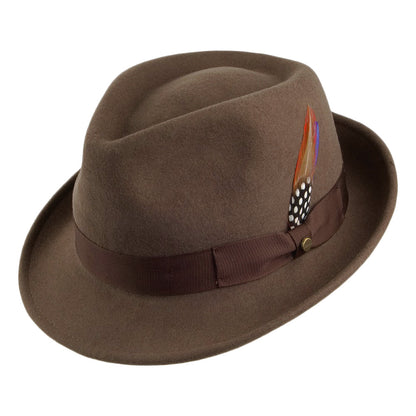Chapeau Trilby Déformable Elkader marron clair STETSON