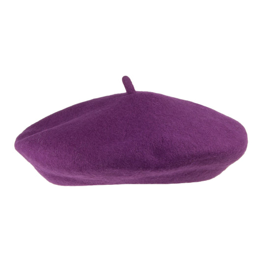 Béret Tendance en Laine violet