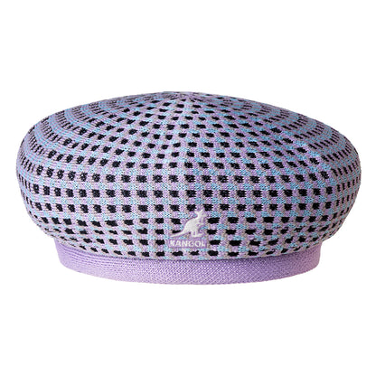 Béret en Tropic Geo Board lavande KANGOL