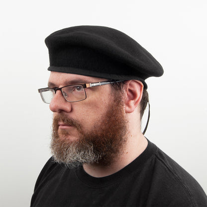 Béret militaire noir