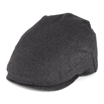 Casquette Plate en Pur Cachemire Balmoral anthracite CHRISTYS