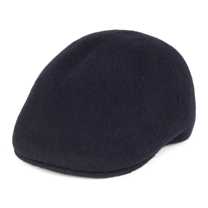 Casquette Plate en Laine 507 Seamless bleu marine KANGOL