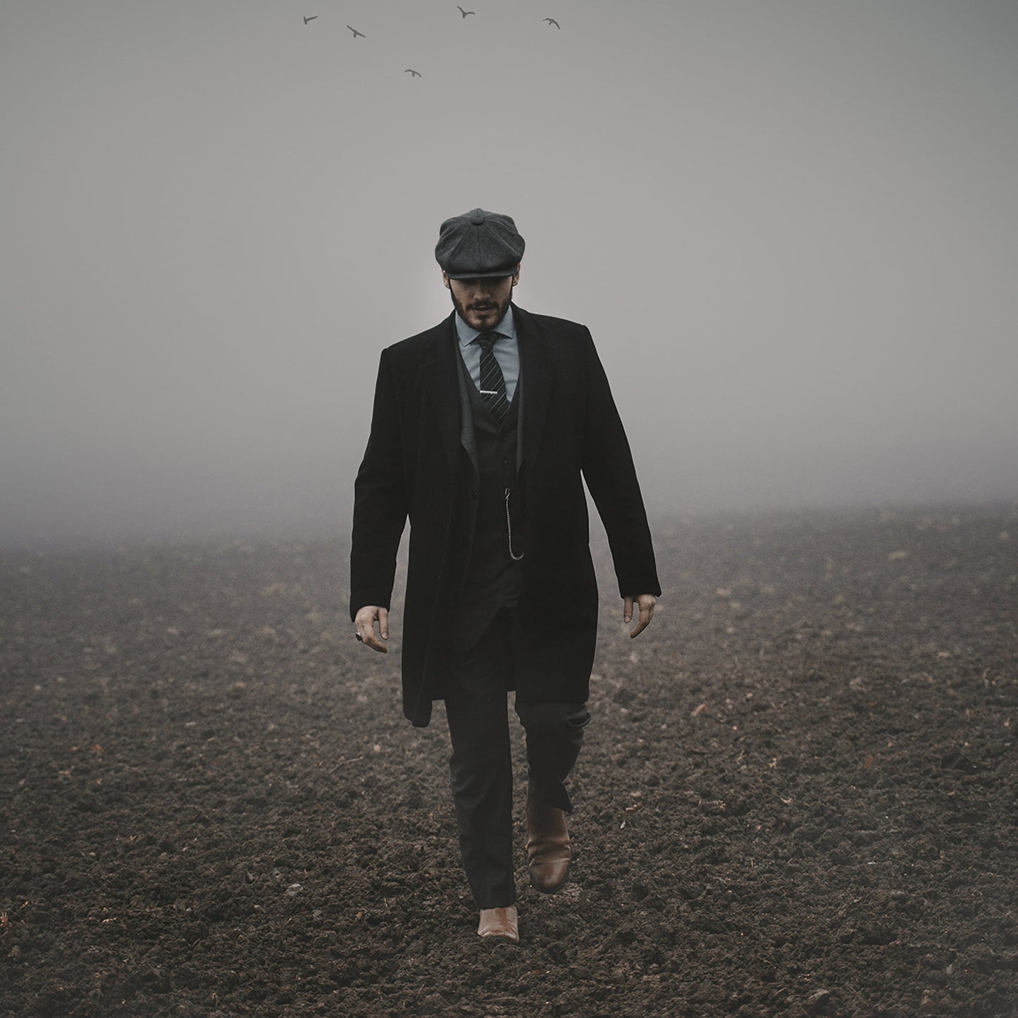 Casquette Gavroche en Pure Laine Harlem anthracite JAXON & JAMES