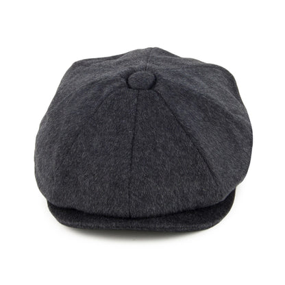 Casquette Gavroche en Pure Laine Harlem anthracite JAXON & JAMES
