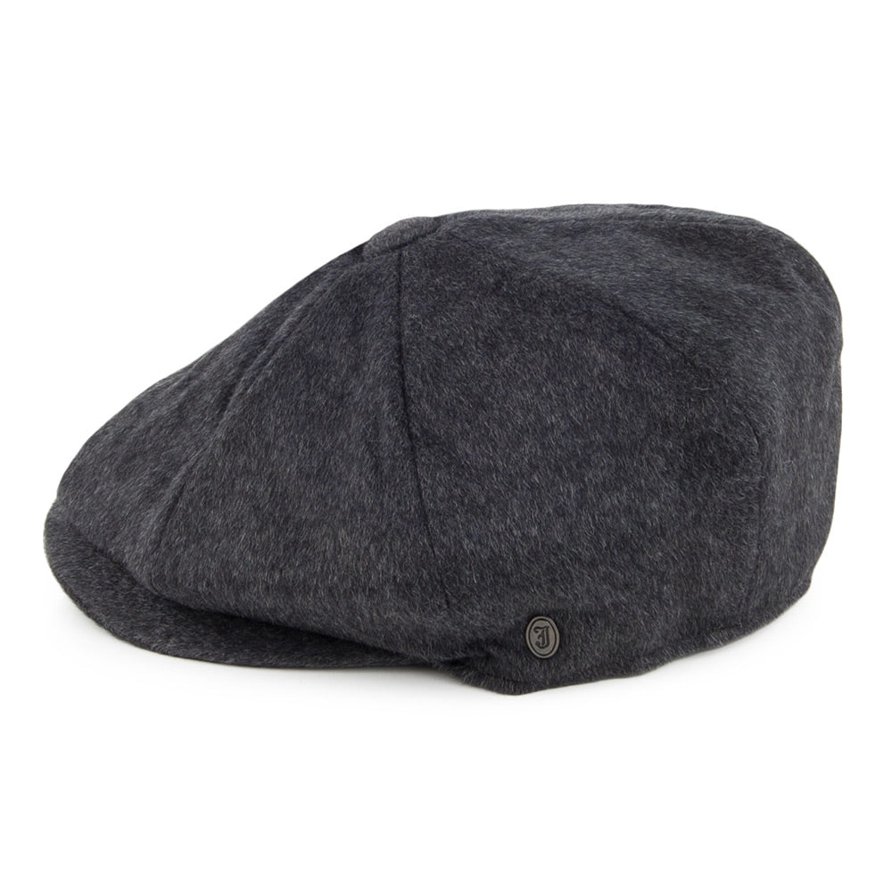 Casquette Gavroche en Pure Laine Harlem anthracite JAXON & JAMES
