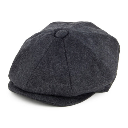 Casquette Gavroche en Pure Laine Harlem anthracite JAXON & JAMES