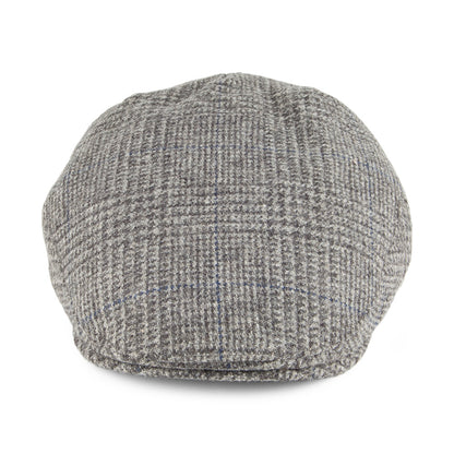 Casquette Plate en Tweed Balmoral Country gris CHRISTYS