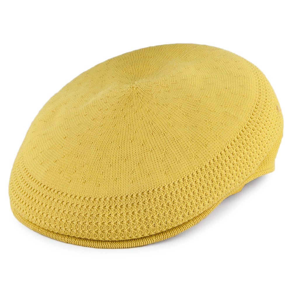 Casquette Plate en Tropic 504 Ventair jaune KANGOL