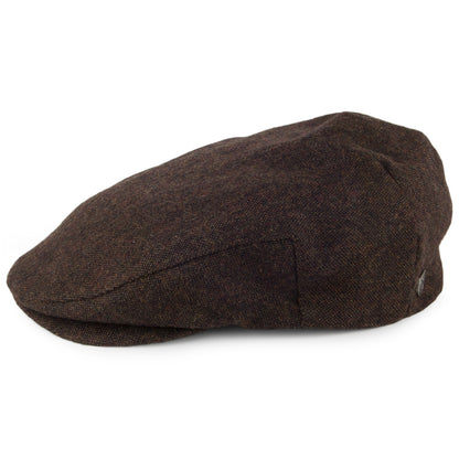 Casquette Plate Chinée Hooligan mélange de marrons BRIXTON