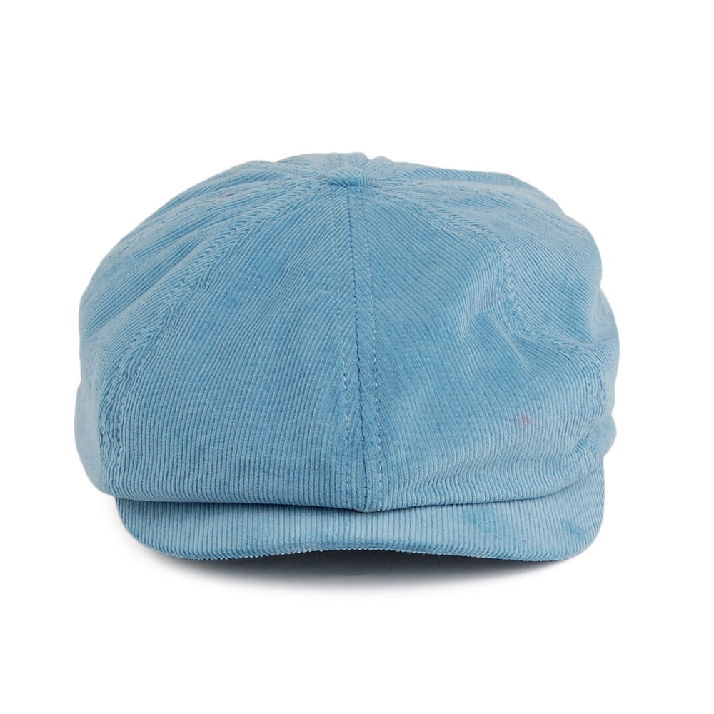 Casquette Gavroche en Velours Brood bleu ciel BRIXTON