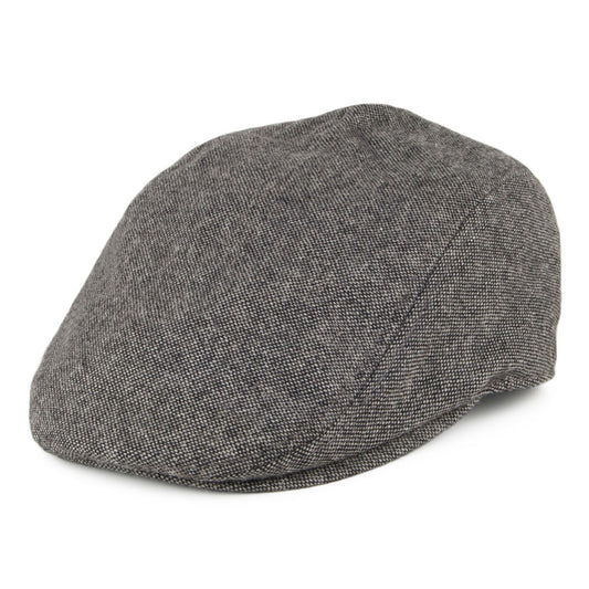 Casquette Plate en Tweed avec Étiquette Vierge Driver gris LEVI'S