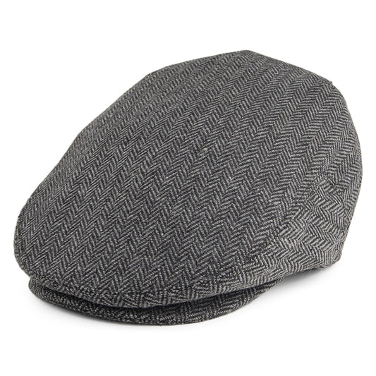 Casquette Plate à Chevrons Classic gris JAXON & JAMES