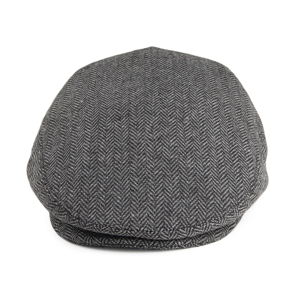 Casquette Plate à Chevrons Classic gris JAXON & JAMES