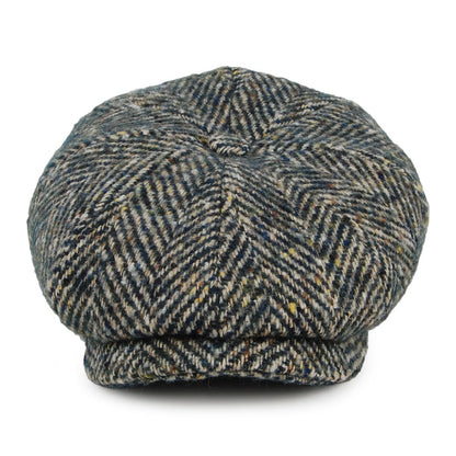 Casquette Gavroche en Laine à Chevrons Hatteras émeraude STETSON