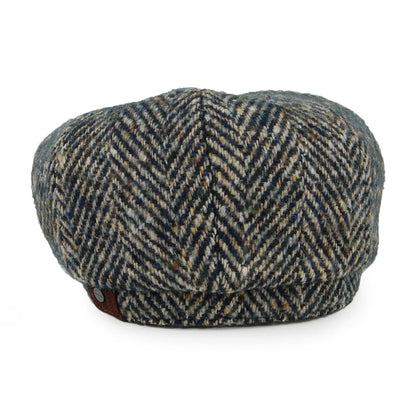 Casquette Gavroche en Laine à Chevrons Hatteras émeraude STETSON