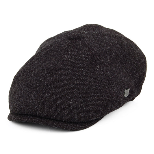 Casquette Gavroche en Laine d'Agneau Mérinos Hudson anthracite FAILSWORTH