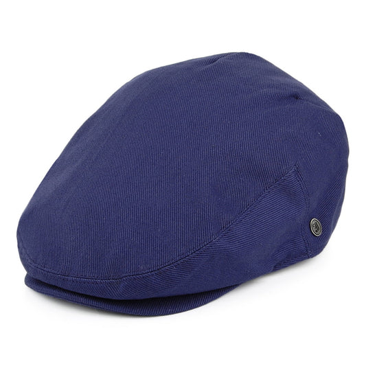 Casquette Plate en Coton bleu foncé JAXON & JAMES