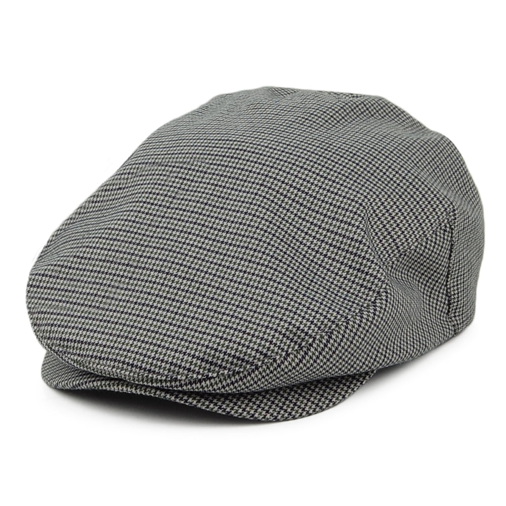 Casquette Plate Pied-de-Poule Hooligan olive-bleu marine BRIXTON