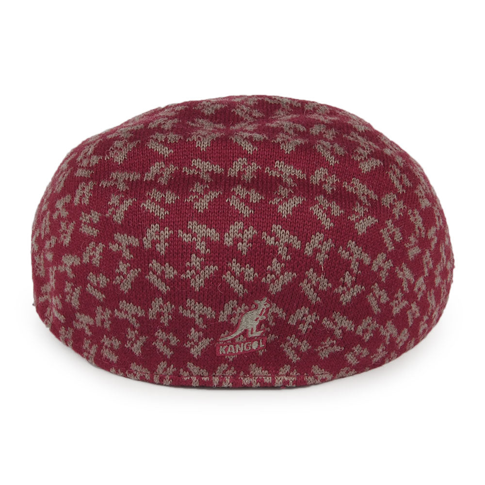 Casquette Plate Square K 507 bordeaux KANGOL