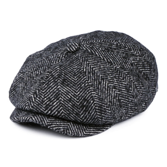 Casquette Gavroche Ample Brood noir-blanc BRIXTON