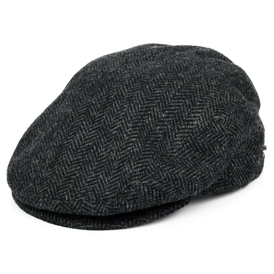 Casquette Plate à Chevrons Lord noir BAILEY