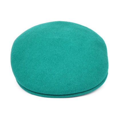 Casquette Plate en Laine 504 turquoise KANGOL