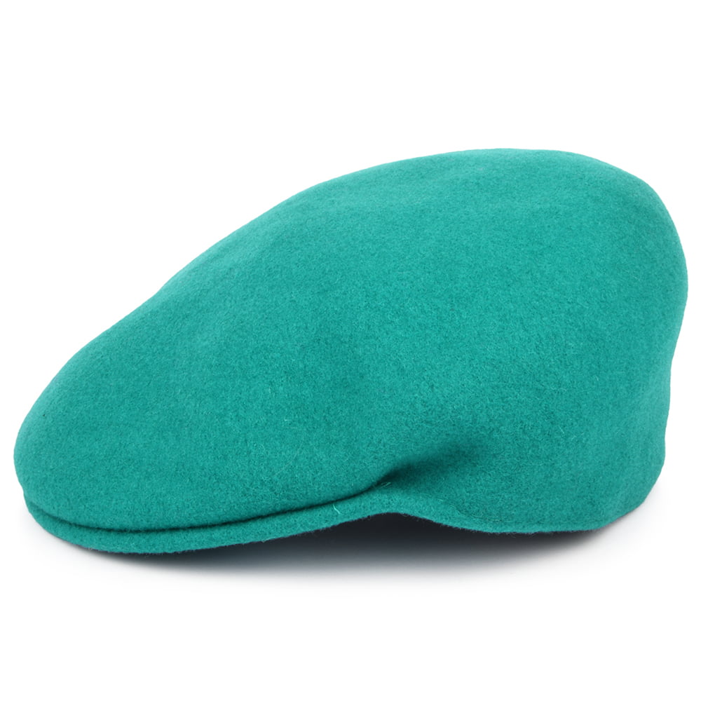 Casquette Plate en Laine 504 turquoise KANGOL