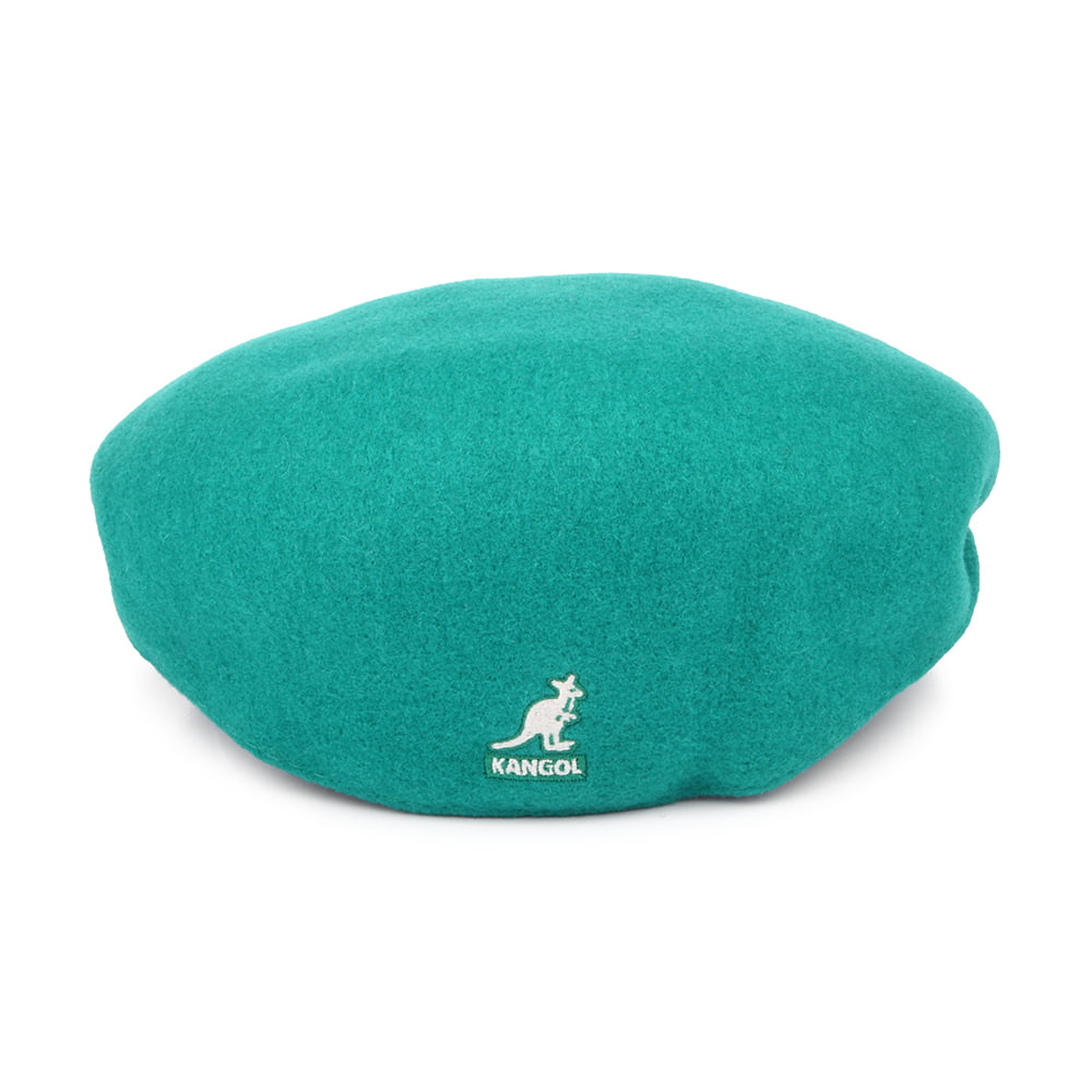 Casquette Plate en Laine 504 turquoise KANGOL