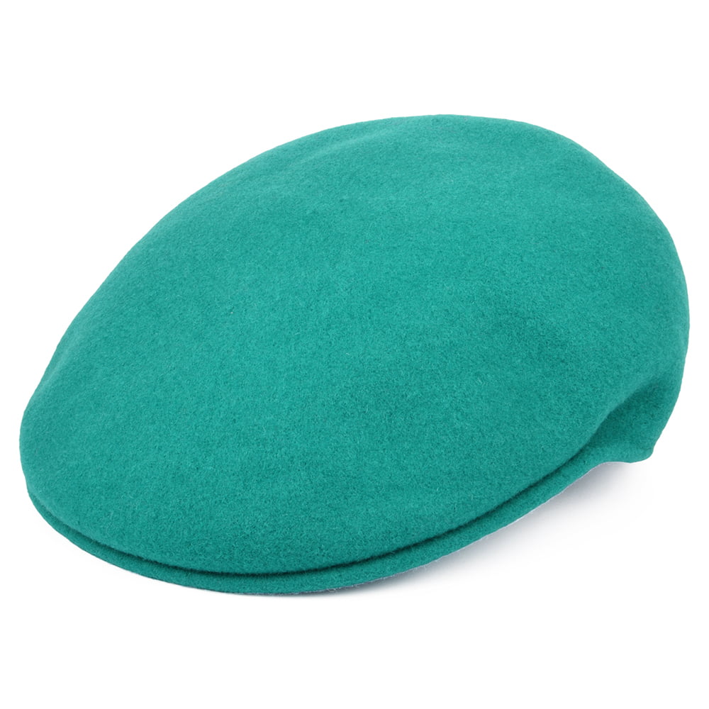 Casquette Plate en Laine 504 turquoise KANGOL