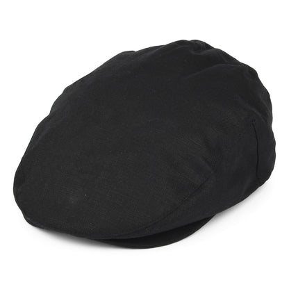 Casquette Plate en Chanvre Hooligan X noir BRIXTON