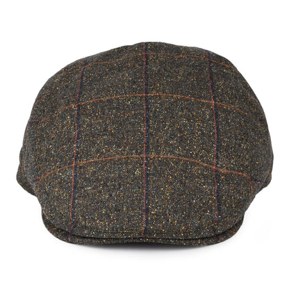 Casquette Plate en Soie et Coton Mallalieus Sports loden FAILSWORTH