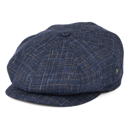 Casquette Gavroche en Lin et Coton bleu marine CITY SPORT