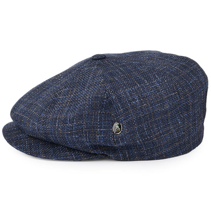 Casquette Gavroche en Lin et Coton bleu marine CITY SPORT
