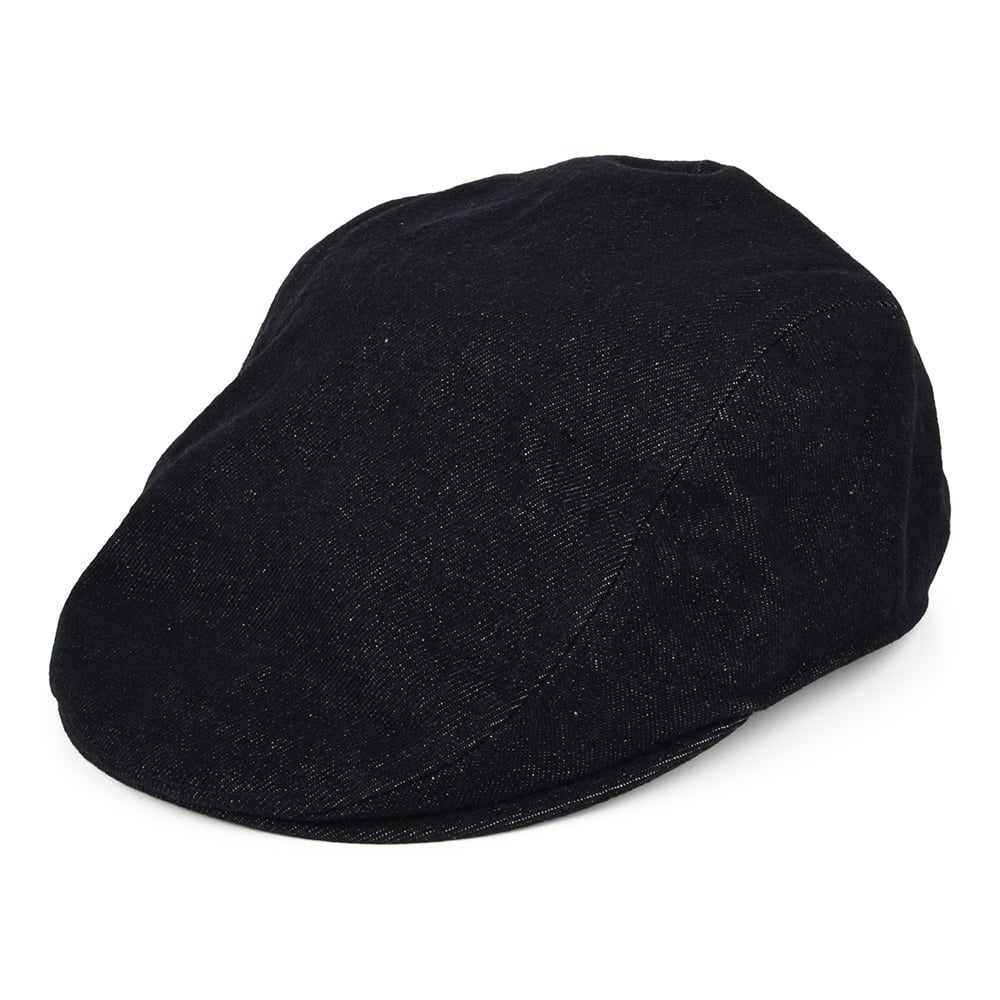 Casquette Plate en Jean avec Étiquette Vierge Driver bleu foncé LEVI'S