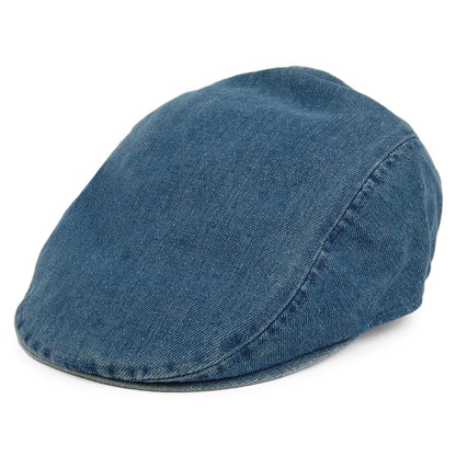 Casquette Plate en Jean avec Étiquette Vierge Driver denim LEVI'S