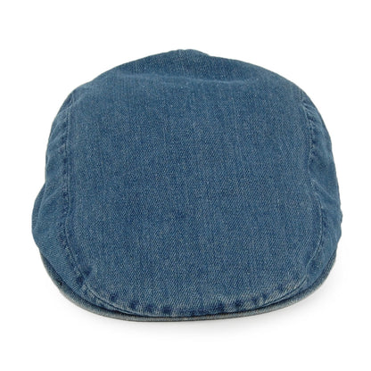 Casquette Plate en Jean avec Étiquette Vierge Driver denim LEVI'S