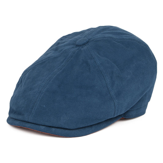 Casquette Gavroche en Toile de Coton Hudson bleu sarcelle-argile FAILSWORTH