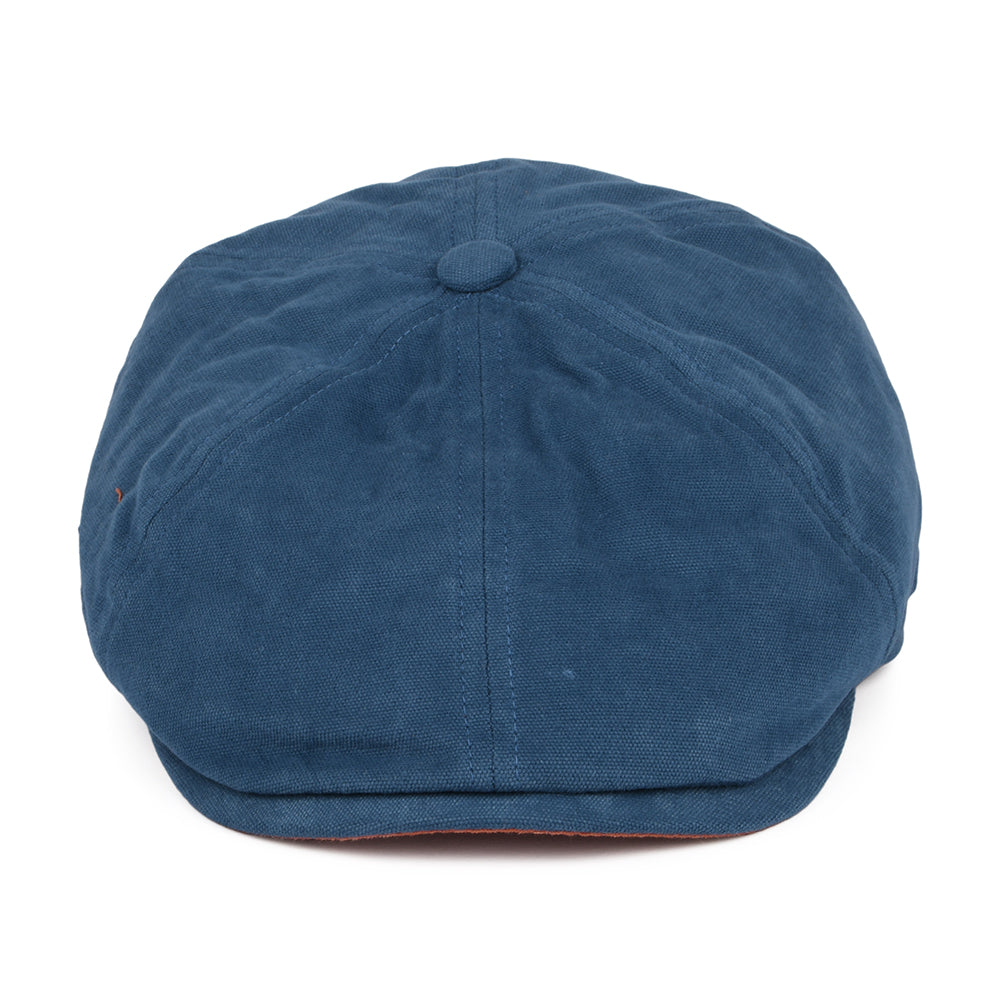 Casquette Gavroche en Toile de Coton Hudson bleu sarcelle-argile FAILSWORTH
