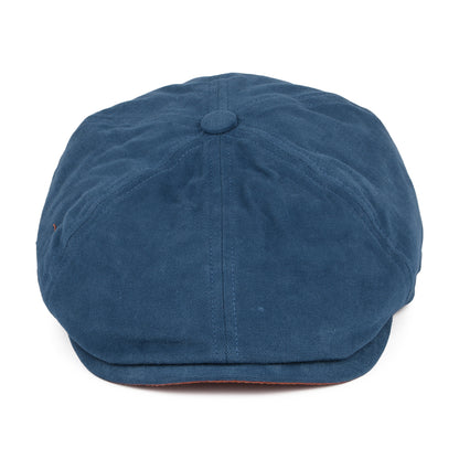 Casquette Gavroche en Toile de Coton Hudson bleu sarcelle-argile FAILSWORTH