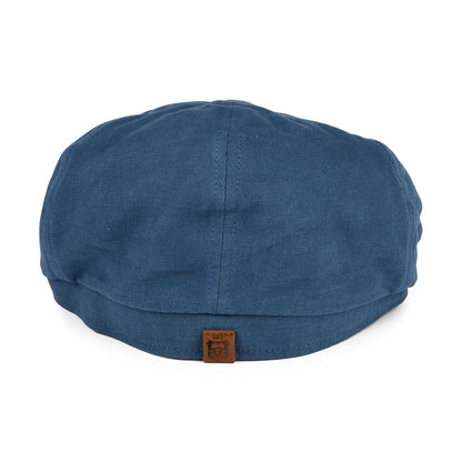 Casquette Gavroche en Toile de Coton Hudson bleu sarcelle-argile FAILSWORTH
