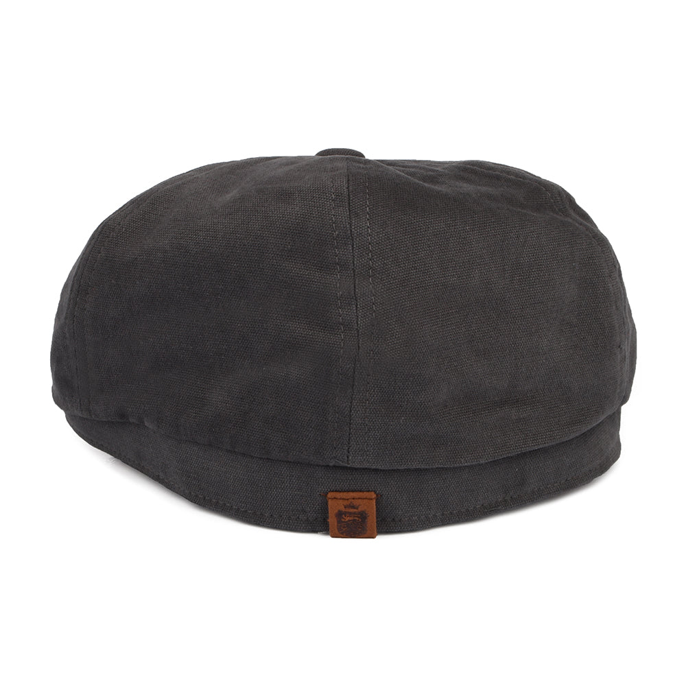 Casquette Gavroche en Toile de Coton Hudson gris anthracite-argile FAILSWORTH