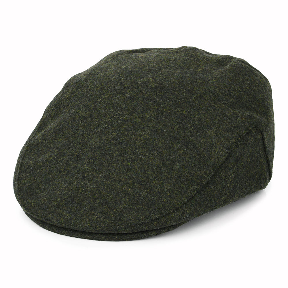Casquette Plate en Melton loden FAILSWORTH
