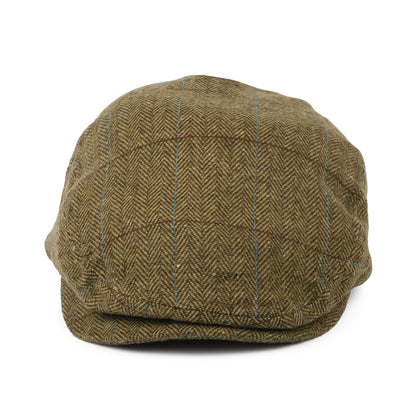 Casquette Plate Légère à Carreaux et Chevrons Hooligan marron-marron clair BRIXTON
