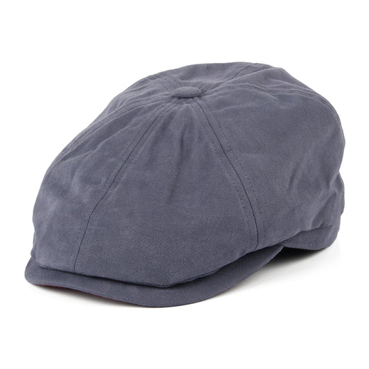 Casquette Gavroche en Toile de Coton Hudson ardoise-brique FAILSWORTH