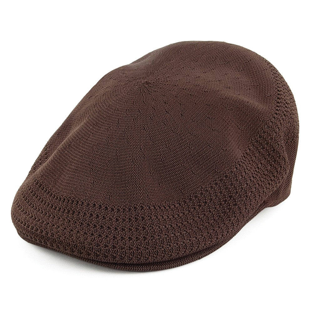 Casquette Plate en Tropic 504 Ventair marron KANGOL