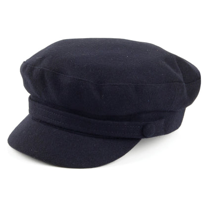 Casquette de Marin en Melton Mariner bleu marine FAILSWORTH