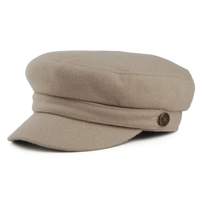 Casquette de Marin en Satin de Laine Joshua Ellis vison CHRISTYS